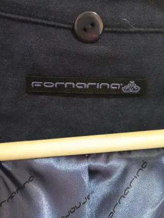 Abrigo Fornarina azul