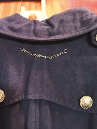 Abrigo Fornarina azul