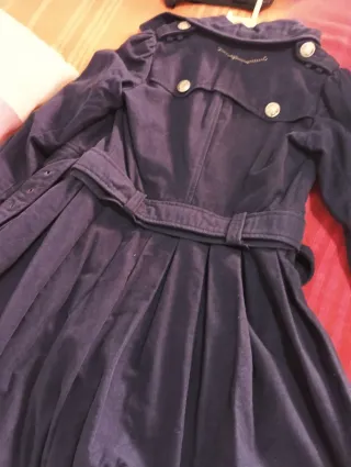 Abrigo Fornarina azul