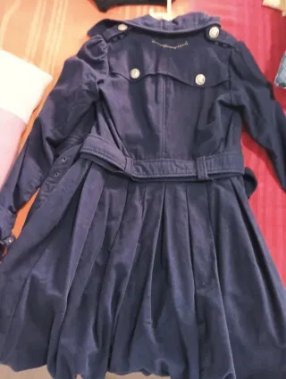 Abrigo Fornarina azul