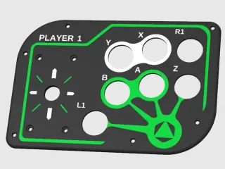 Paneles de control de botones DIY para Arcade - 2