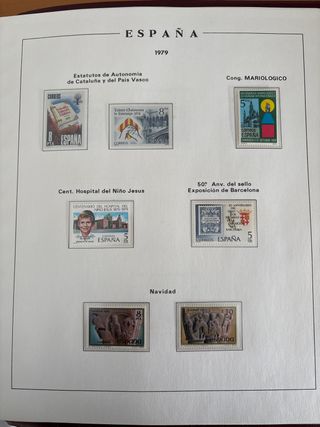 Sellos España 1979