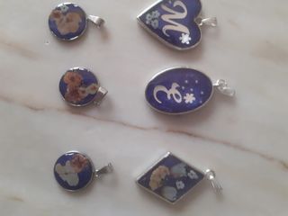 Colgantes Resina Hechos a Mano