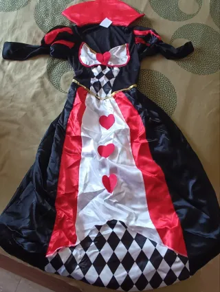 Disfraz Reina de Corazones 8-10 años