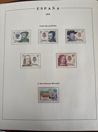 Sellos España 1979 Casa de Austria