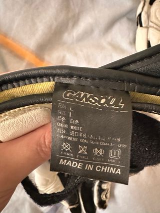 Guantes de moto talla L