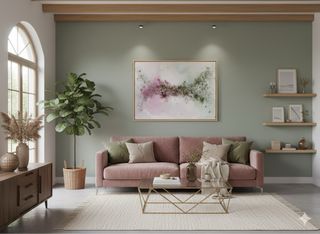 Cuadro abstracto moderno