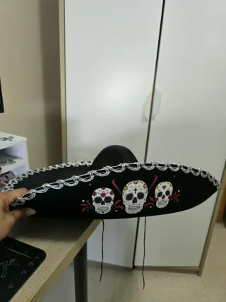Sombrero Mexicano Adulto Negro