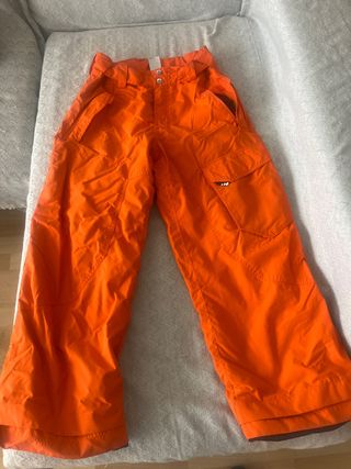 Pantalón de esquí Wed'ze naranja Talla L