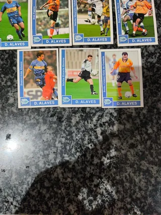 Lote cromos Alavés Mundicromo 2002