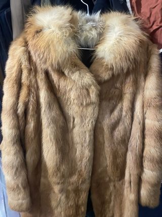 Chaquetón de piel de zorro