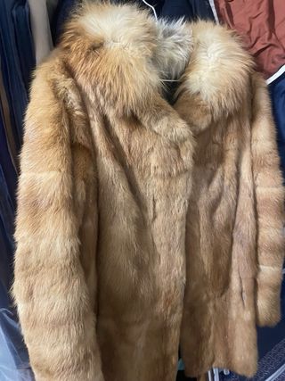Chaquetón de piel de zorro