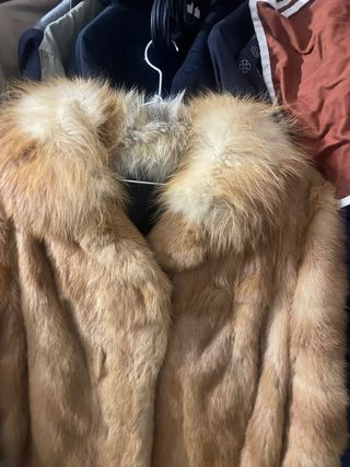 Chaquetón de piel de zorro