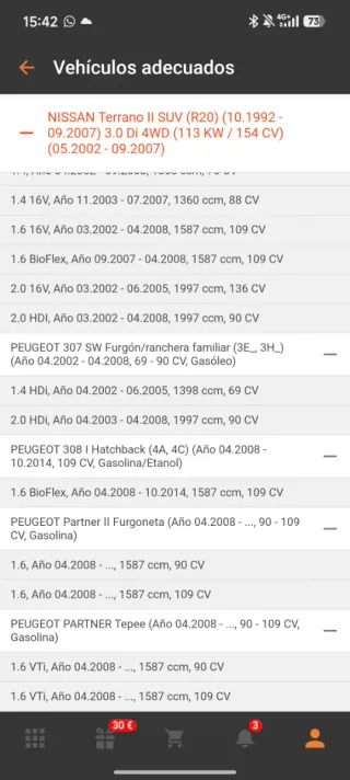 Radiador Hella Peugeot y citroen