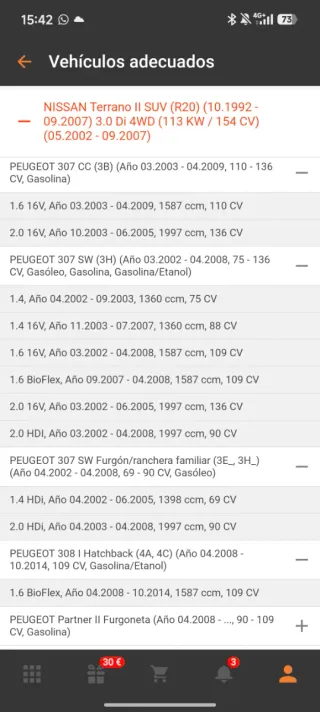 Radiador Hella Peugeot y citroen
