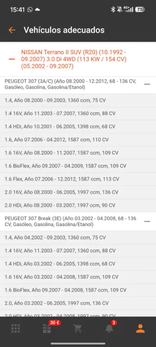 Radiador Hella Peugeot y citroen