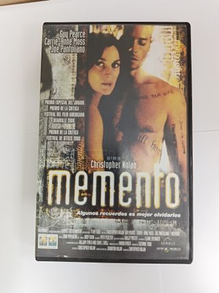 Película VHS Memento
