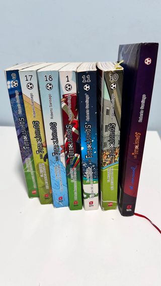 Lote libros Futbolisimos (7 ud )