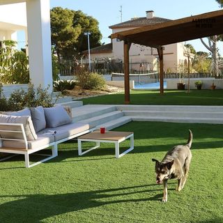 Césped artificial reciclado