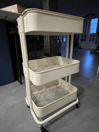 Carrito Auxiliar Raskog Ikea Madera y Metal