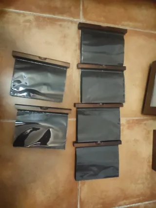 Álbum de fotos de madera