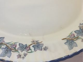 Royal Kent Vajilla Porcelana Azul y Blanca