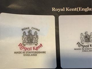 Royal Kent Vajilla Porcelana Azul y Blanca