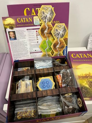 CATAN Bárbaros y Mercaderes NUEVO – Francés