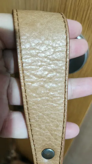 Bolso Piel Massimo Dutti Beige