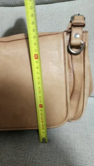 Bolso Piel Massimo Dutti Beige