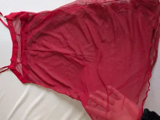 T. S Camisón tul transparente