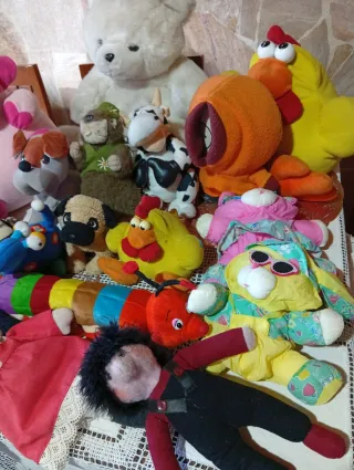 Lote de peluches variados