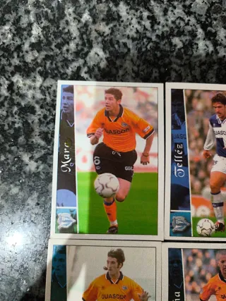 Lote cromos Alavés Mundicromo 2003