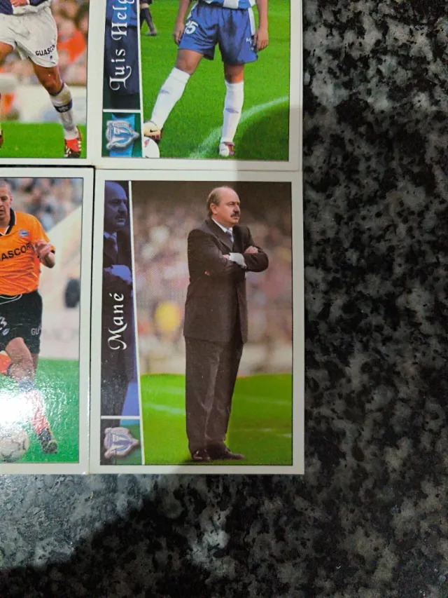 Lote cromos Alavés Mundicromo 2003