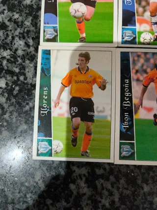 Lote cromos Alavés Mundicromo 2003