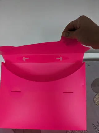 Cartellina disegno tecnico fucsia