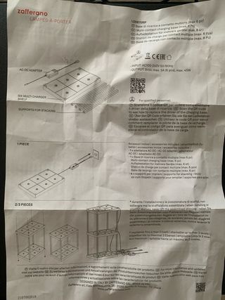Base ricarica multipla per lampade