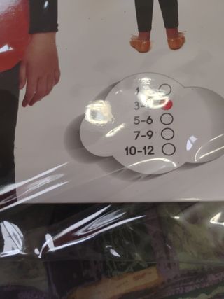 Disfraz Calabaza Talla 3-4 Años