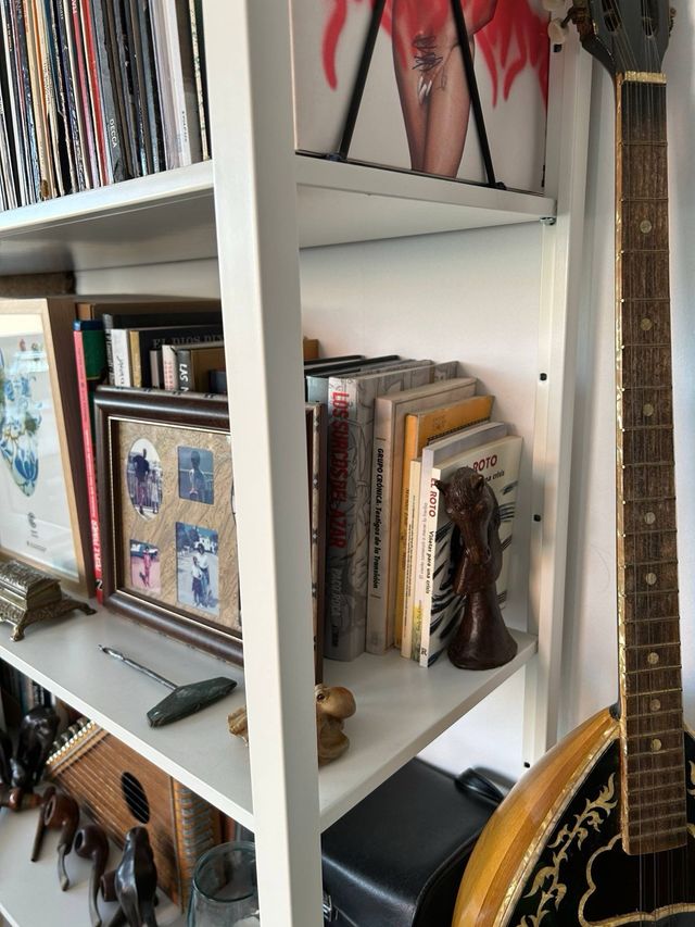 Estantería IKEA FJÄLKINGE metal Blanca