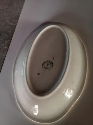 Plato Ovalado Pickman Cartuja Sevilla