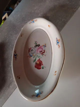 Plato Ovalado Pickman Cartuja Sevilla