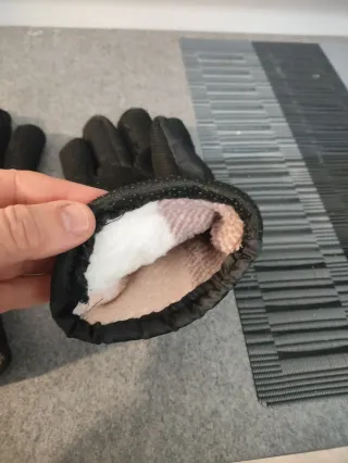 Guantes de Nieve Negros y Azules