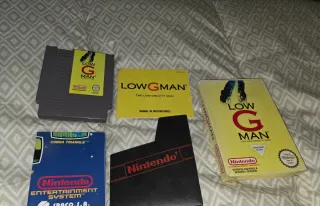 Low G Man NES Juego y Manual Español