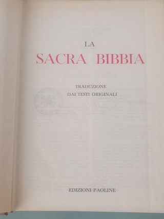 bibbia