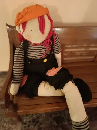 Muñeco de trapo grande