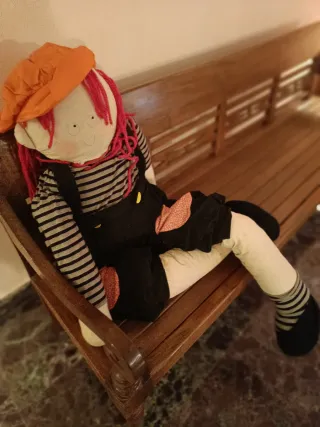 Muñeco de trapo grande