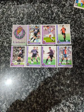 Lote Cromos R. Valladolid Mundicromo 2002