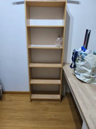 Estantería de madera 5 baldas