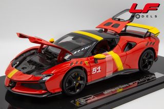 1:18 Ferrari SF90 XX 24h Le Mans Win Livery Burago