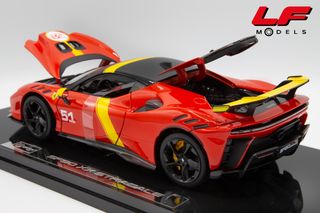 1:18 Ferrari SF90 XX 24h Le Mans Win Livery Burago